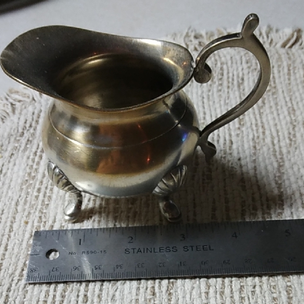 COPY - Vintage Silver Creamer with Handle